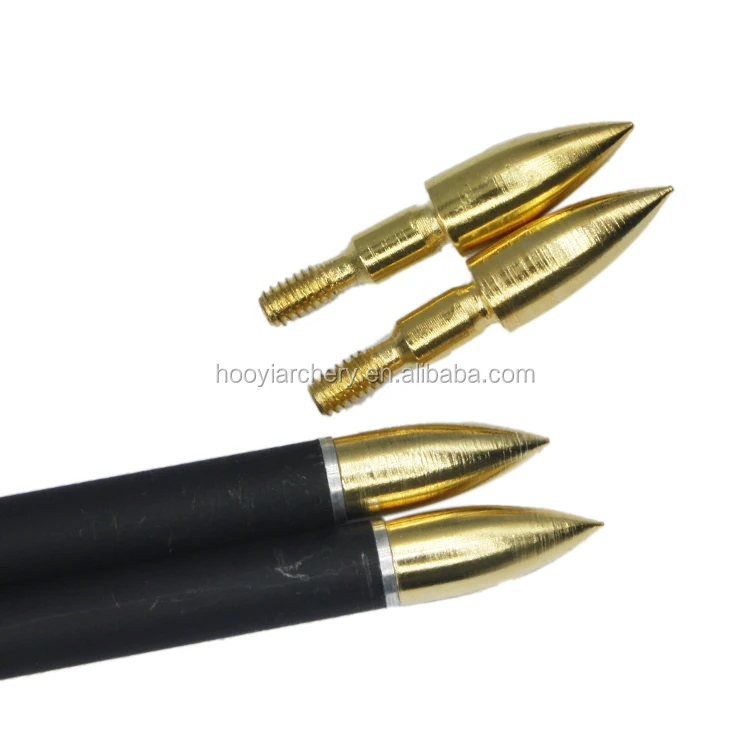 Archery Arrow Field Points Screw Arrow Heads Practice Bullet Tips 100Grain