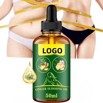 Natural Plant Extract Body Fat Burning Anti Cellulite Slimming Massage Oil
