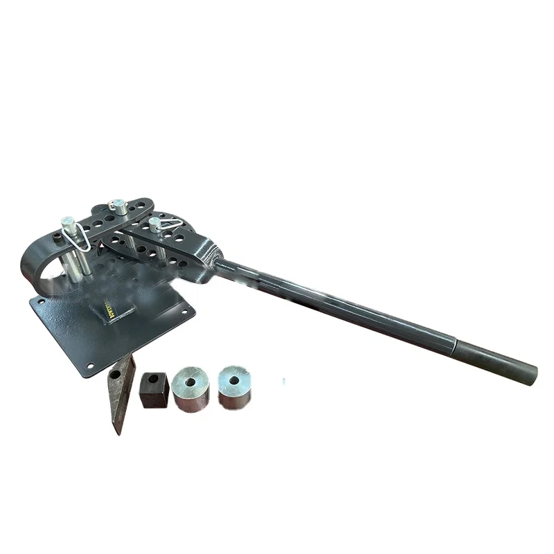 TEBAK Spiral Metal Bender Multifunction Manual Steel Iron Universal Bending Machine Scroll Tools for Metal Production