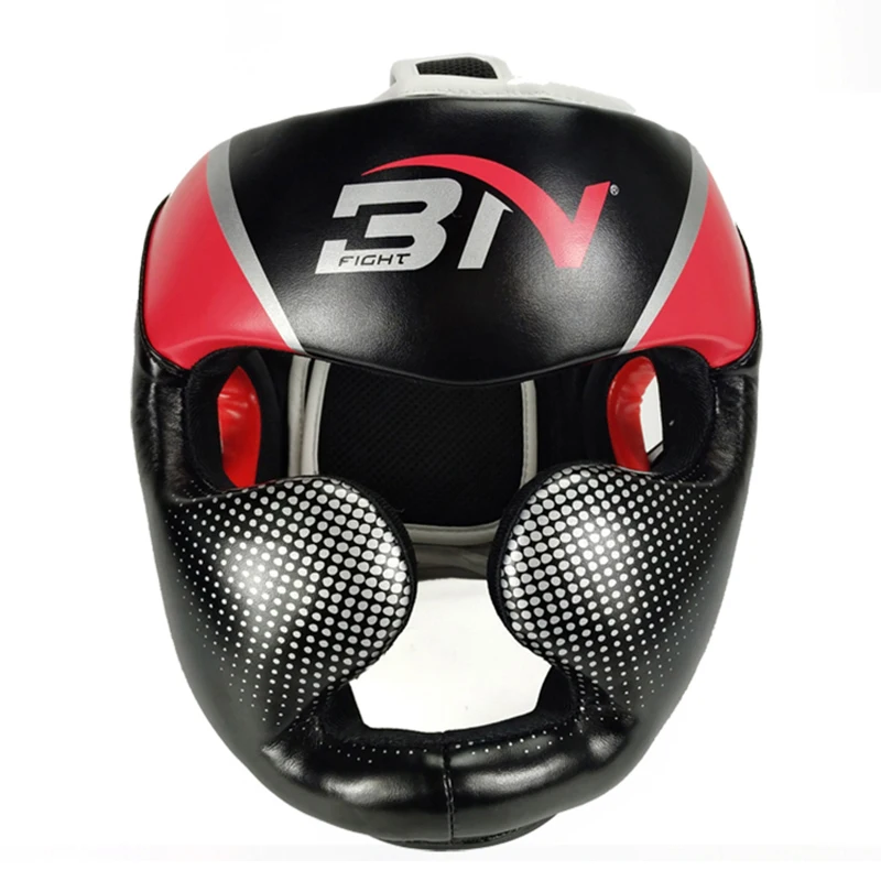 BN Head Guard Boxing Kickboxing Muay Thai Headgear Sparring Boxeo Training Head Gear