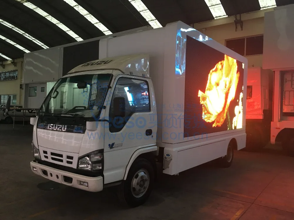 Look !!! Top Sale Large Version LED Media Van YES-V9 With Big and High Definition LED Display TV.