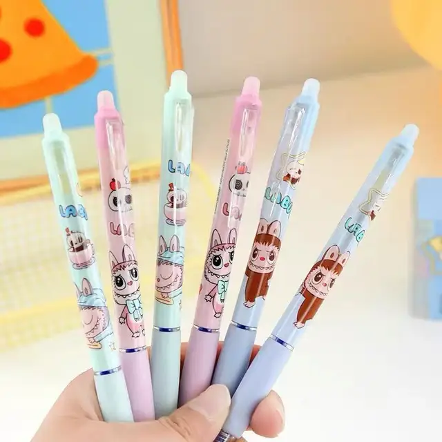 Cute LAAPU Cartoon Plastic Drawing Toys Set for Students Writing and Drawing Correction