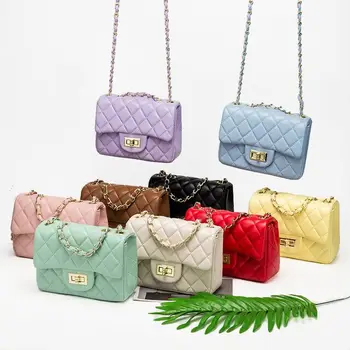 Ladies PU Leather Girls Small Mini Shoulder Crossbody Purses Luxury designer hand bags women famous brands Handbags For Women