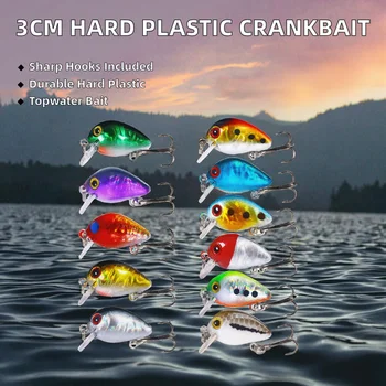 NEWUP Artificial Hard Bait Topwater Lure 1.5G ABS Material for Catfish Cod & Pike Fishing with Hooks – Popper – view 3