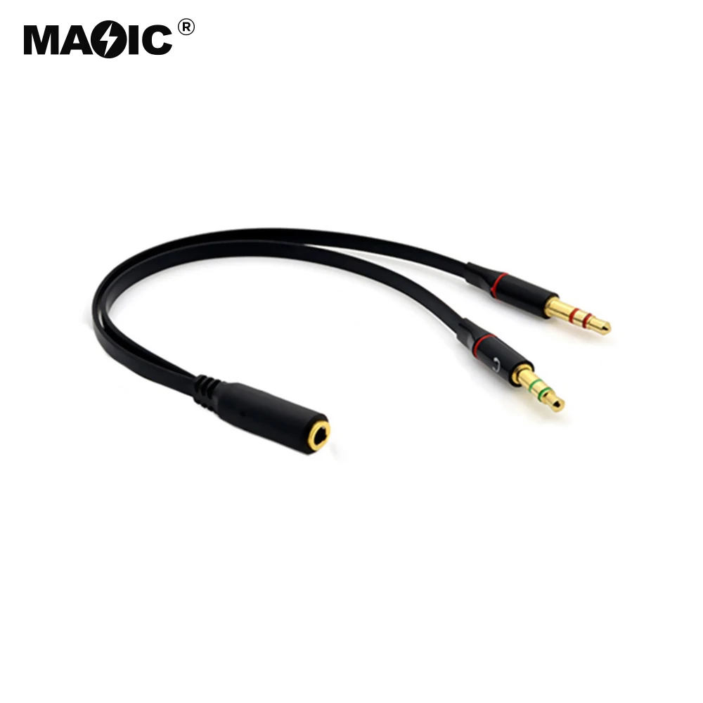 Cable Extension Auriculares Adaptador De Audio 3.5 Mm Con Conector Macho Y Hembra - Extensión Estéreo De 20 Cm Para Auriculares Y Altavoces Adaptador Jack 3.5 Extensión