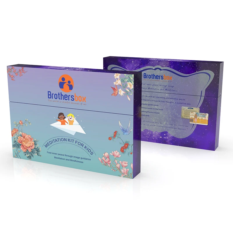 Обычай осознанность ежедневная самомотивационная карта медитации колода для детей взрослых