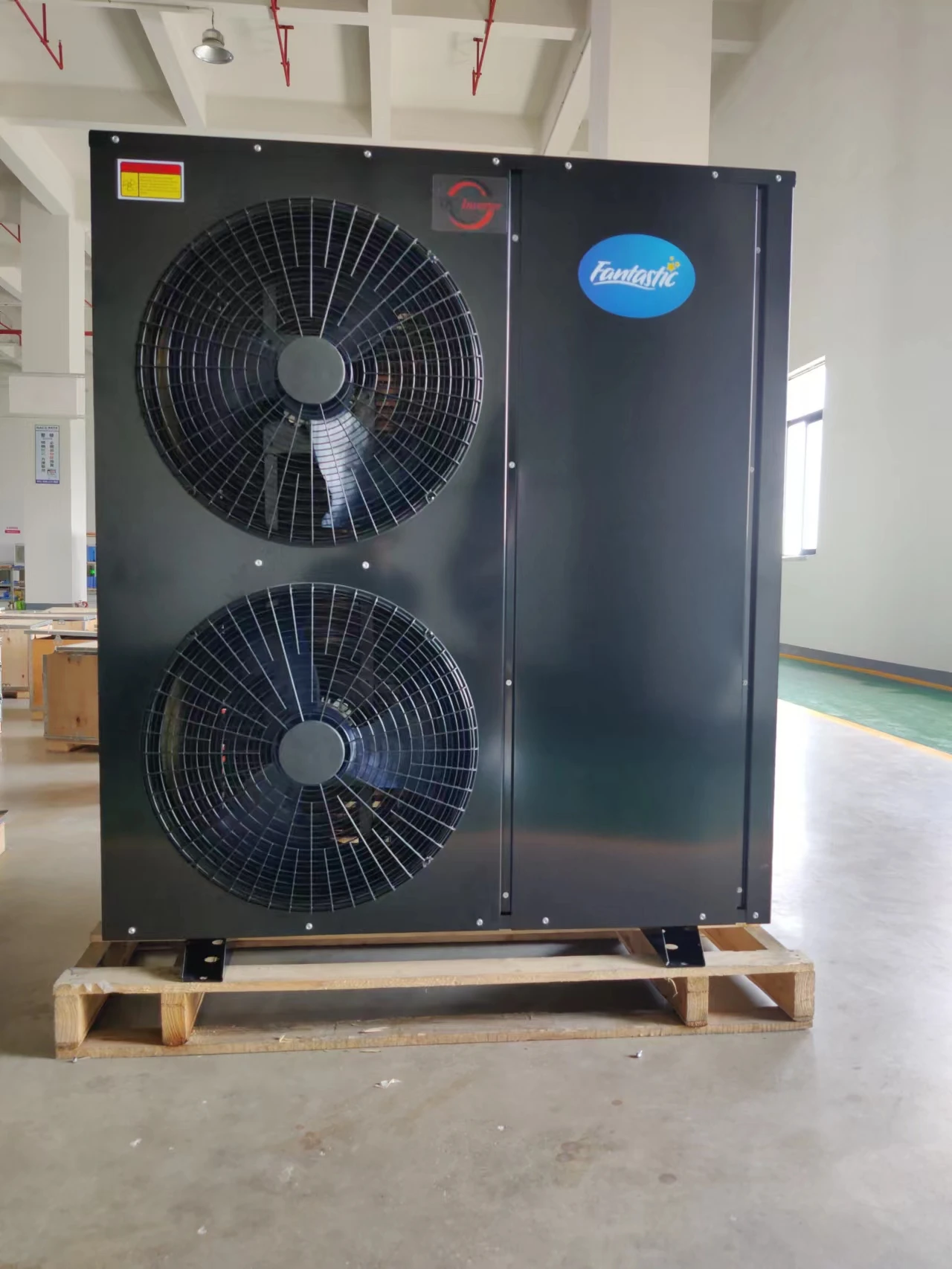 Germany BAFA Poland Air Source to Hot Water Heating Cooling Heatpump Heater Wifi EVI Monoblock R32 Dc Inverter 20kw Heat Pump
