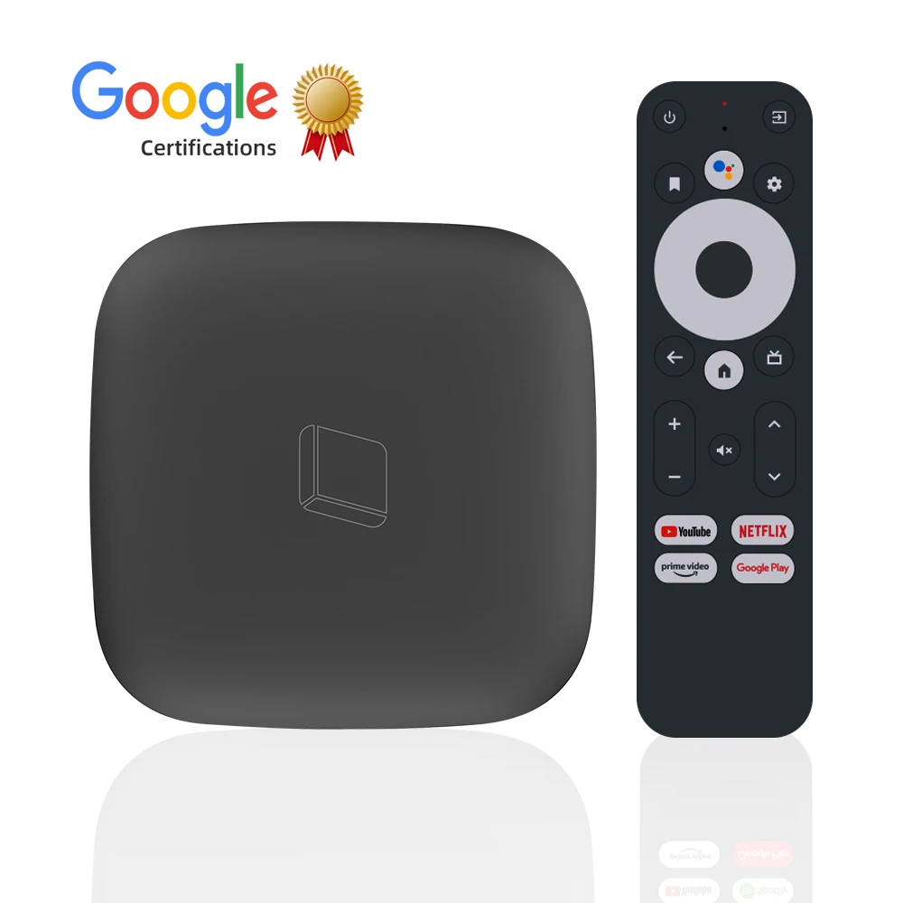4K Androidストリーミングデバイス 2GB 16GB Amlogic S905y4 Android 