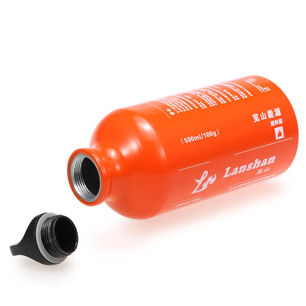 Bouteille De Carburant En Aluminium 530ml - Pour Réchaud à Gaz Camping, Pique-nique, Extérieur Bouteille De Gaz Campingaz