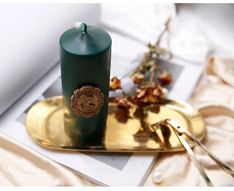 Morandi Красочные цилиндрической формы Творческий ароматерапевтическая Свеча из соевого воска для подарка