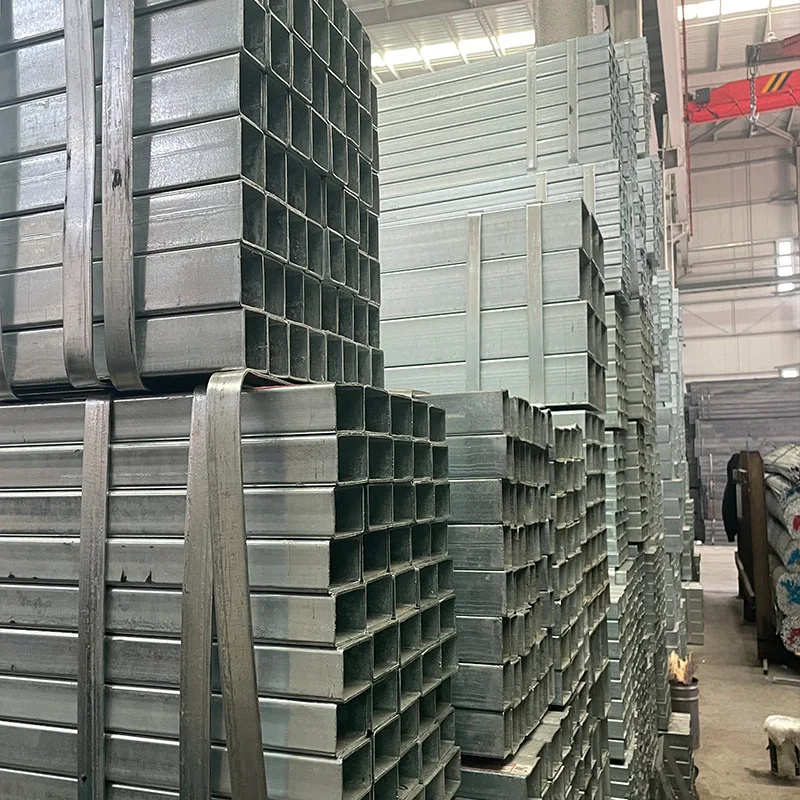 Astm A500 Galvanized Steel Square Tube 50mm Galvanised Square Tube