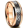 rose gold+black