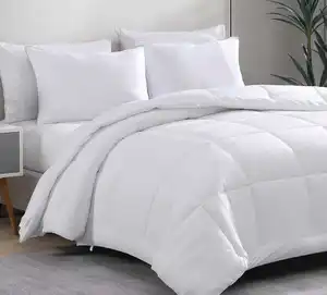 Hotel Organic Breathable Modern White Duck Down Duvet No Feather Leak for All Seasons Home Hotel Use