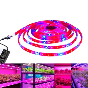 Full Spectrum Waterproof Usb Strips Flexible Plant Light Aquarium Greenhouse Led Grow Strip Lights