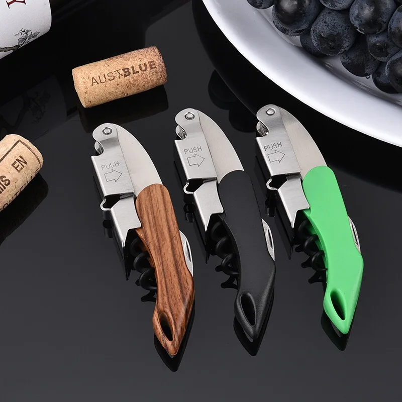 Premium Multi Function All In One Rosewood Wooden Handle Waiters Wine