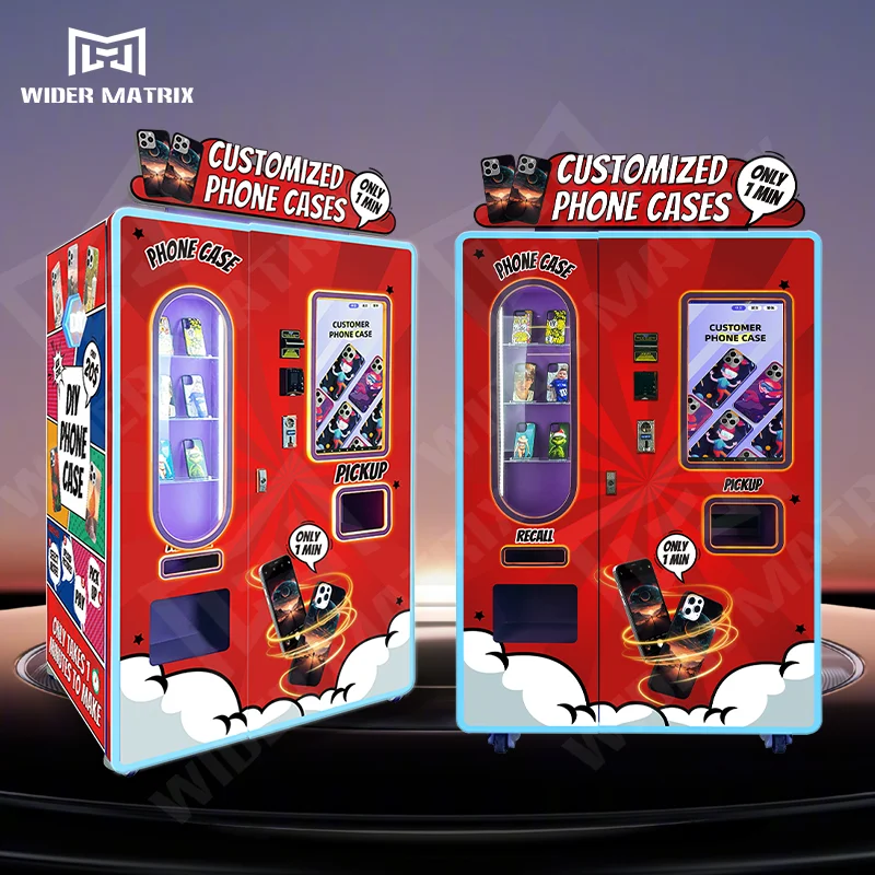 Custom Silicone Phone Case Printing Vending Machine Factory 2025 Intelligent Automatic Diy Phone Case Machine
