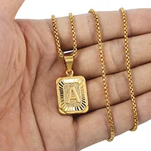 Pendenti Collana Con Iniziale Microfusa Passante In Oro 18 Carati - Foto 10