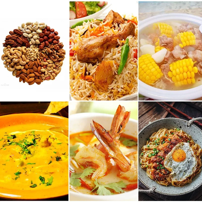 CHEFMAX Коммерческая Автоматическая барабанная вращающаяся газовая электрическая Жареная Машина для риса мешалка жареная печь