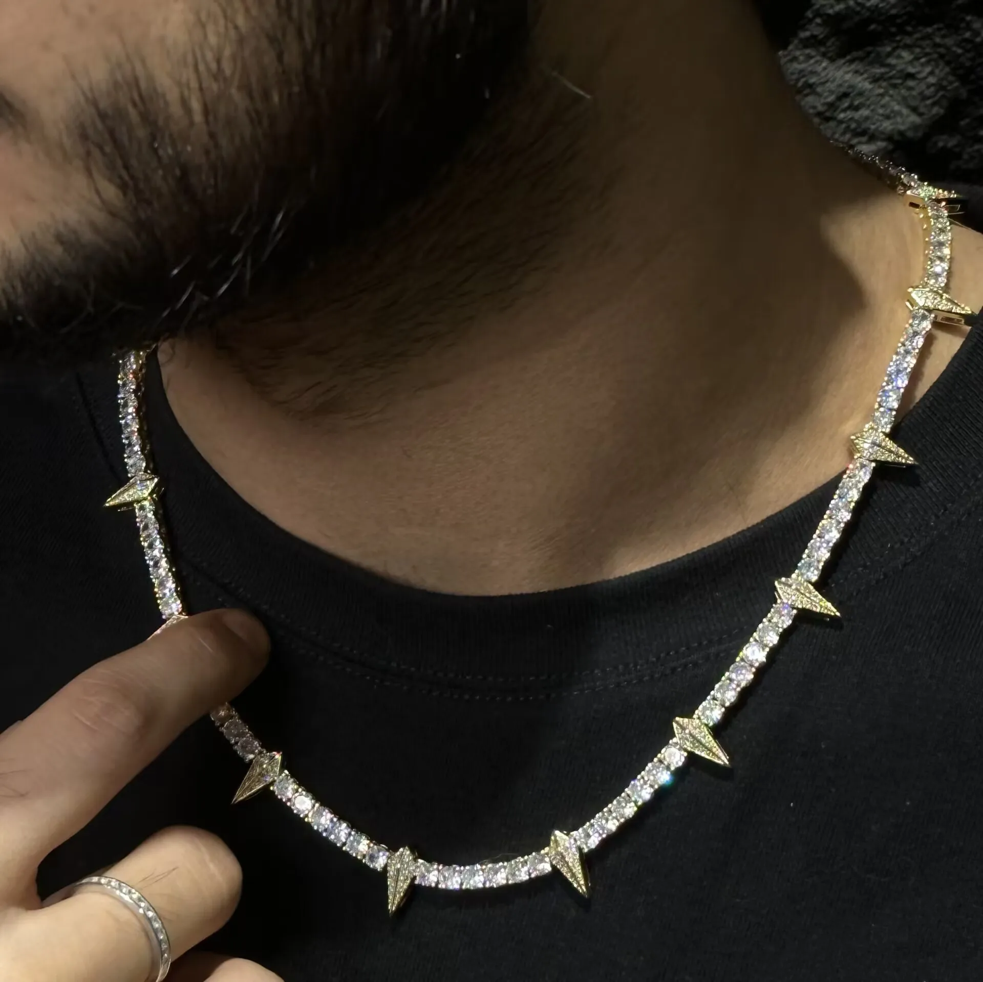 Iced Out Bling - 5A Cubic Zirconia Tennis Chain Necklace
