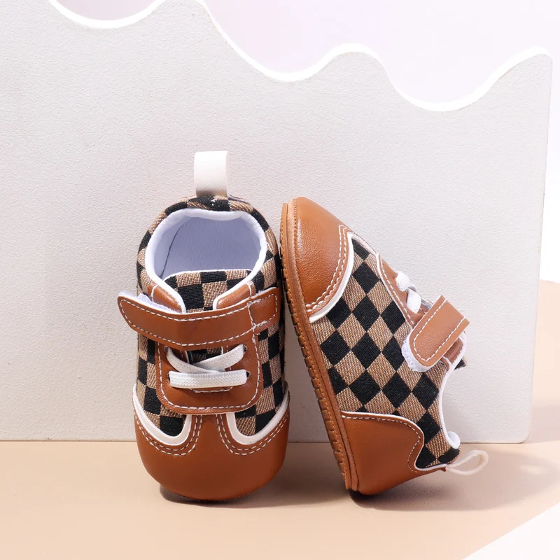 2024 High Quality Anti-slip Hook&loop Soft TPR Outsole Unisex Baby Toddler Sport Shoes Boys and Girls Casual Shoes BXC4142 details