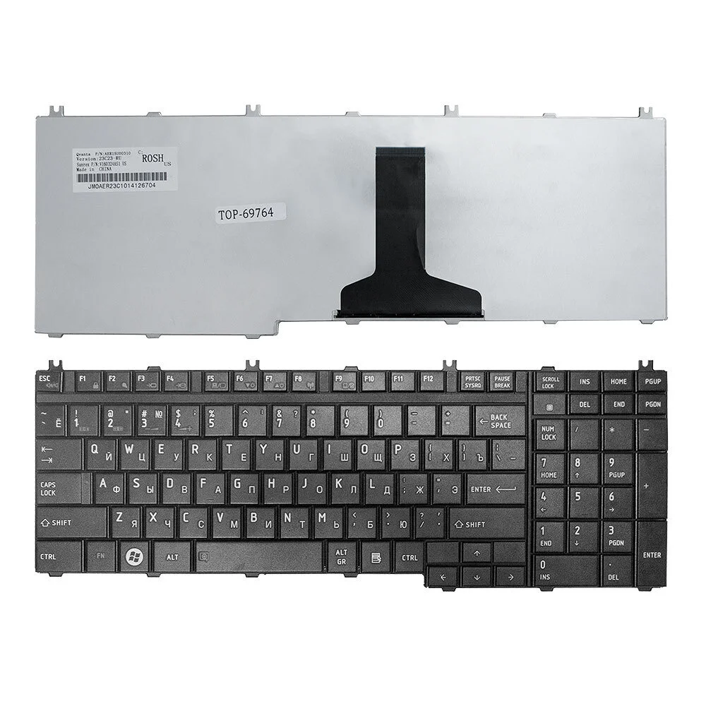 wangpeng® New US BLK Keyboard for Toshiba Satellite A500 A500D A505 A505D L350 L350D