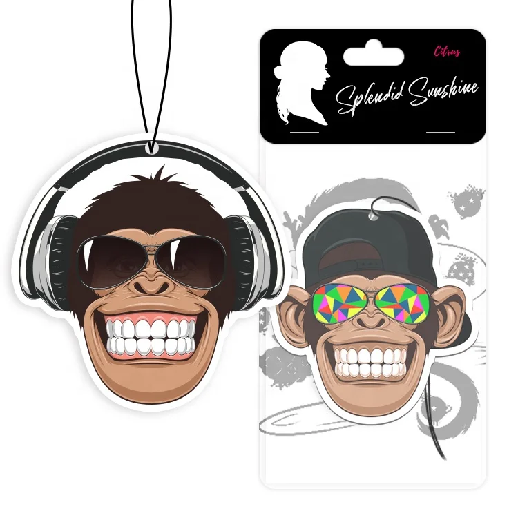 Бумажный недорогой освежитель воздуха для автомобиля от производителя, ароматизатор для Карлоса на заказ