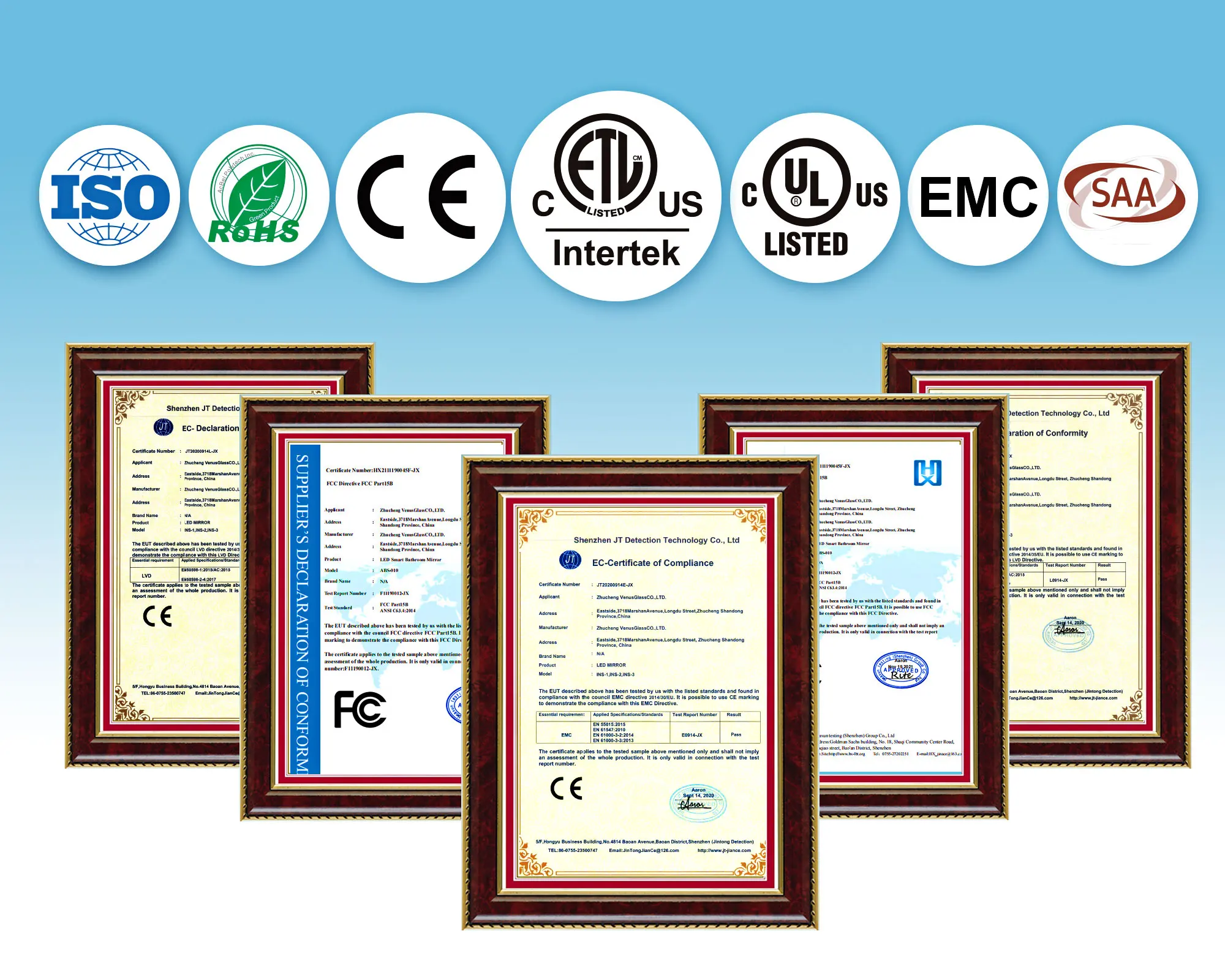 Custom Large Big Long Full Length Asymmetrical Irregular Decor Glass