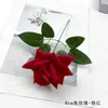 กุหลาบมุม 8 ซม. - สีแดงสด