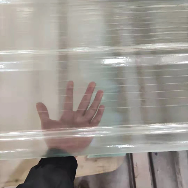 Building Materials for House Construction Polyester Fiber Board Transparent Roofing Sheet