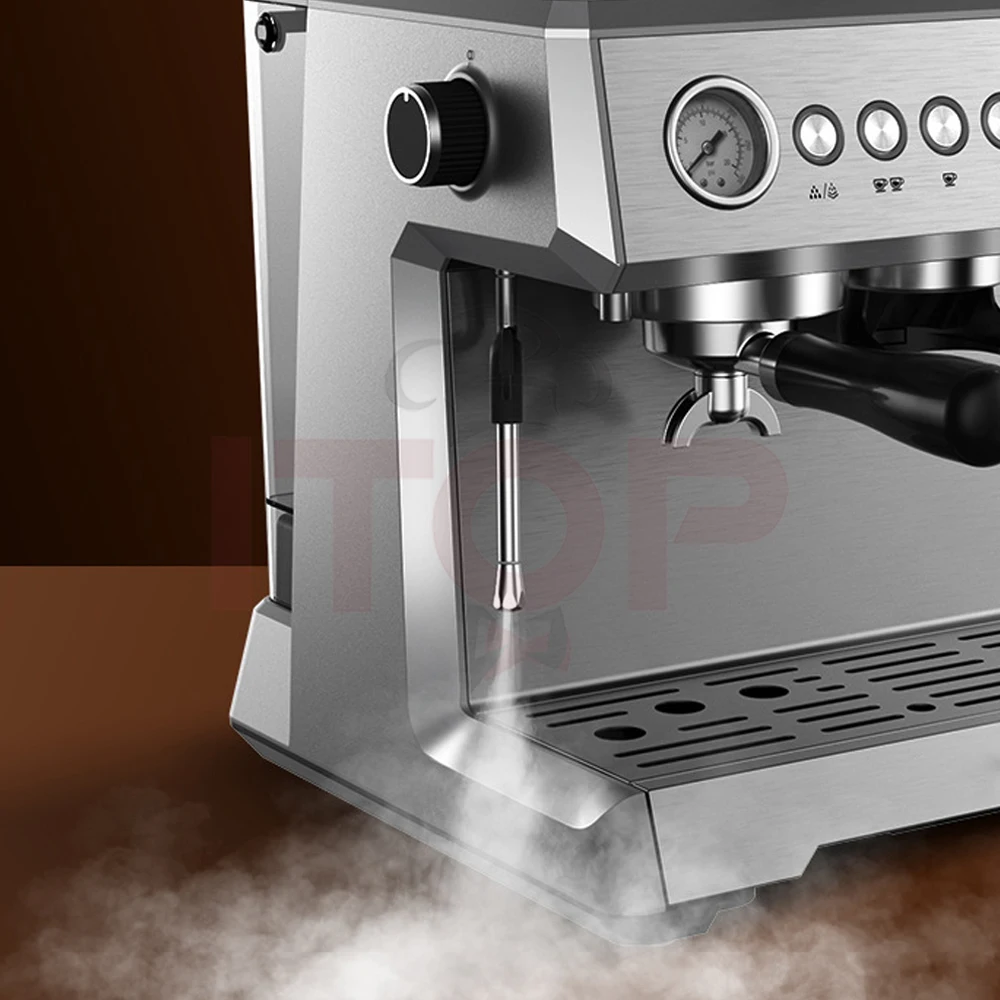 Smart Commercial Coffee Machine Economic Espresso Maker With Grinder  Best Espresso Coffee Maker Machine