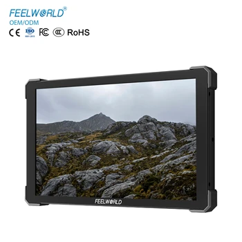 FEELWORLD T10 Professional DSLR Field Camera Monitor 10.1" Touch Screen  Aluminium OEM Factory Direct With NP-F Power Kit