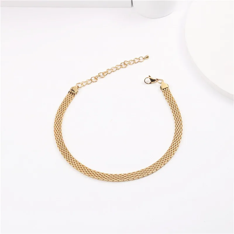 Joolim Jewelry 18k Gold Plated Watch Band Choker Necklace Trendy