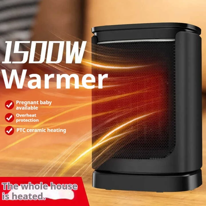 Small Desktop Heater Household Mute Shaking Head Type Heater Home Office Intelligent Power-saving Heaters 3