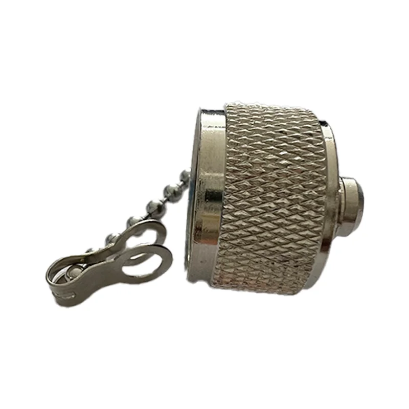 product hot style n dust cap for rf connector protector n male dust cap with chain-1