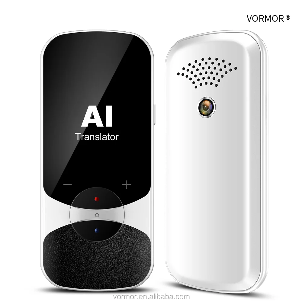 VORMOR T11 AI Voice Translator - 106 Languages, Two-Way Instant