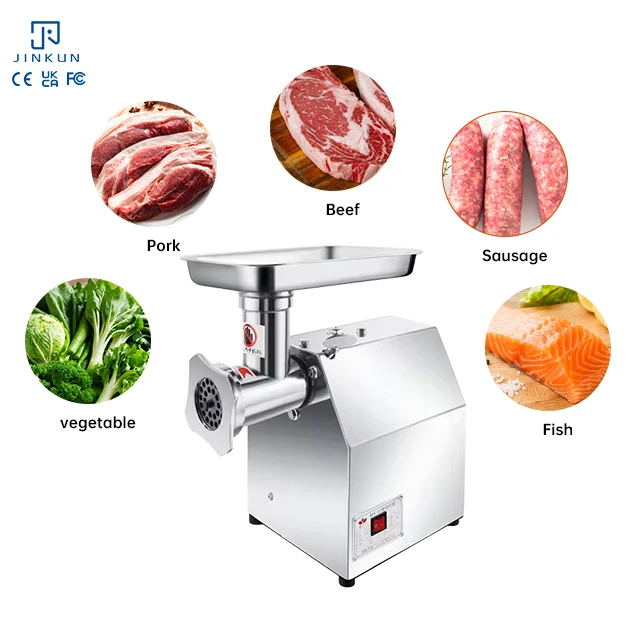 TK-22L 220kg/h Multi-function Portable Meat Mincer Machine Industrial Meat Grinder & Meat Mincer