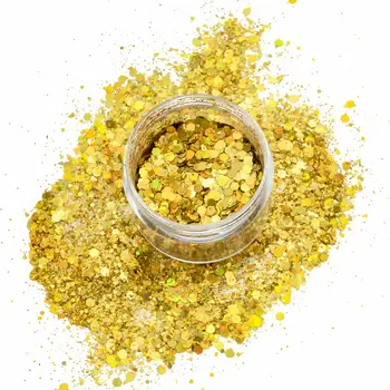 EU new standard solvent-resistant high gloss glitter sequins for Christmas Party gift decoration face makeup Nail Cosmetics Art