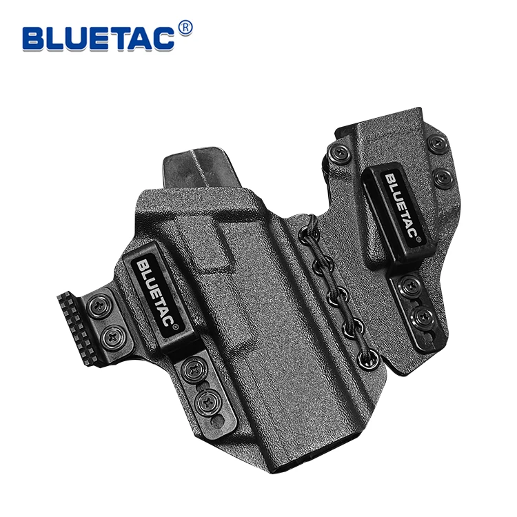 Bluetac Kydex Iwb Gun Holster Concealed Appendix Carry Holder With Mag