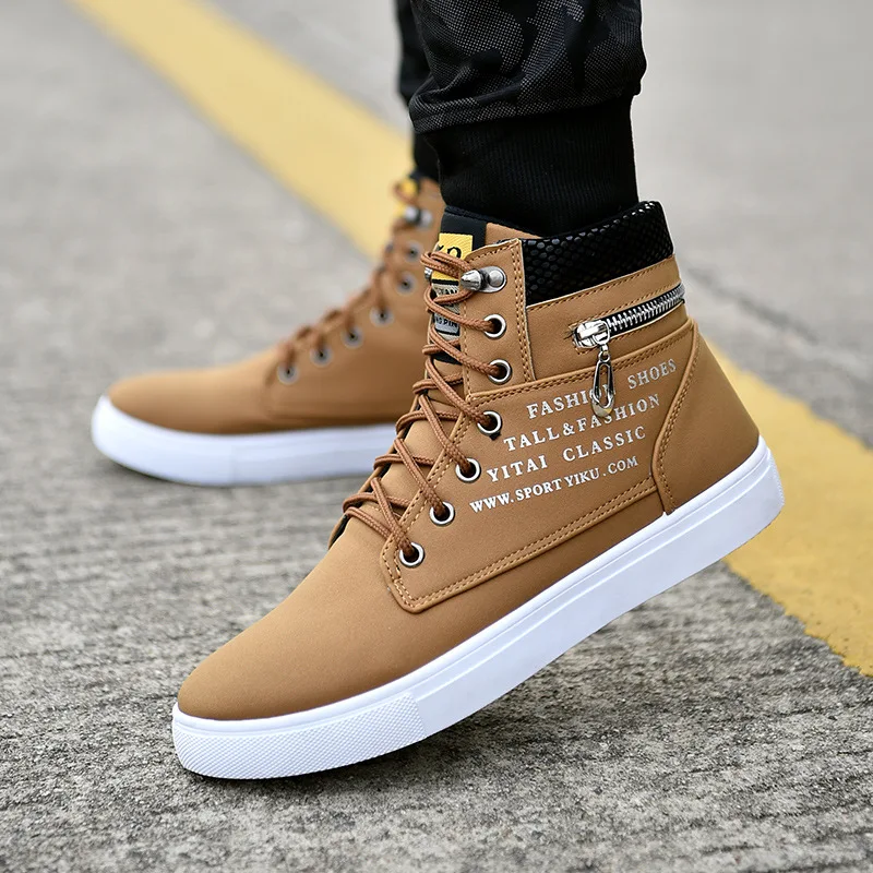 Herren Sneaker Mode High Turnschuhe Outdoor Leichtg Produktbild-Vorschau 1
