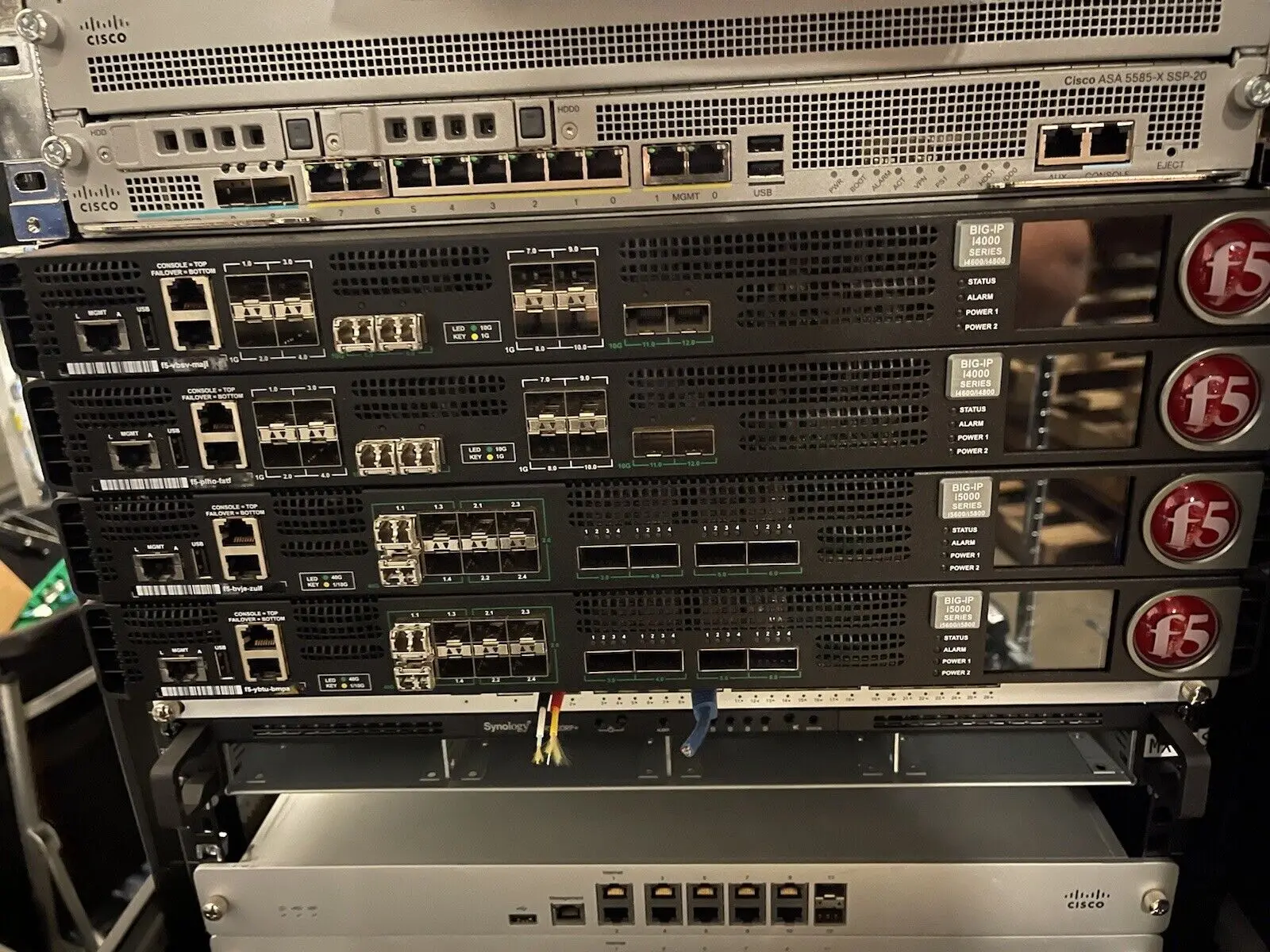Licence de routage F5 Networks Big-IP 4000 série QuadCore ASM LTM 2x bloc d'alim