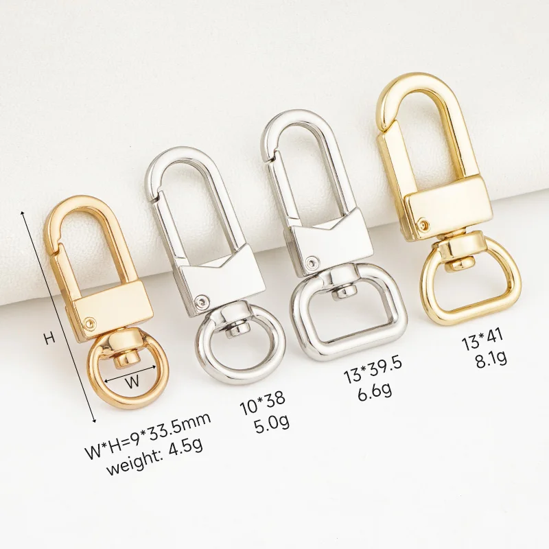 Bag Hardware Custom Snap Hook Diy Accessories 13mm Strap Purse Clasp