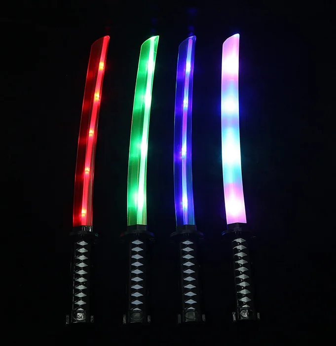 Cheap Realistic Samurai Katana Toy Swords Light Up Toys Led Flashing ...