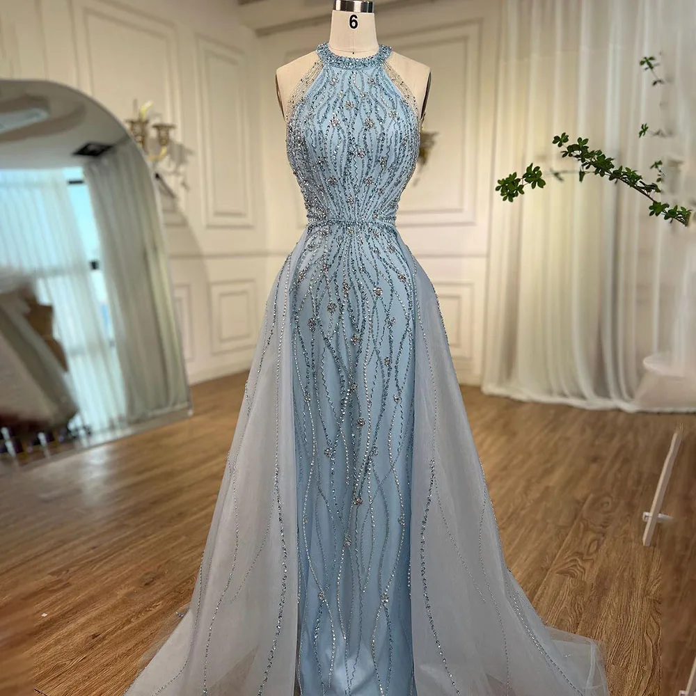 classy wedding dress halter neck Halter Neck Satin Wedding Dress by Velo Bianco main image 0