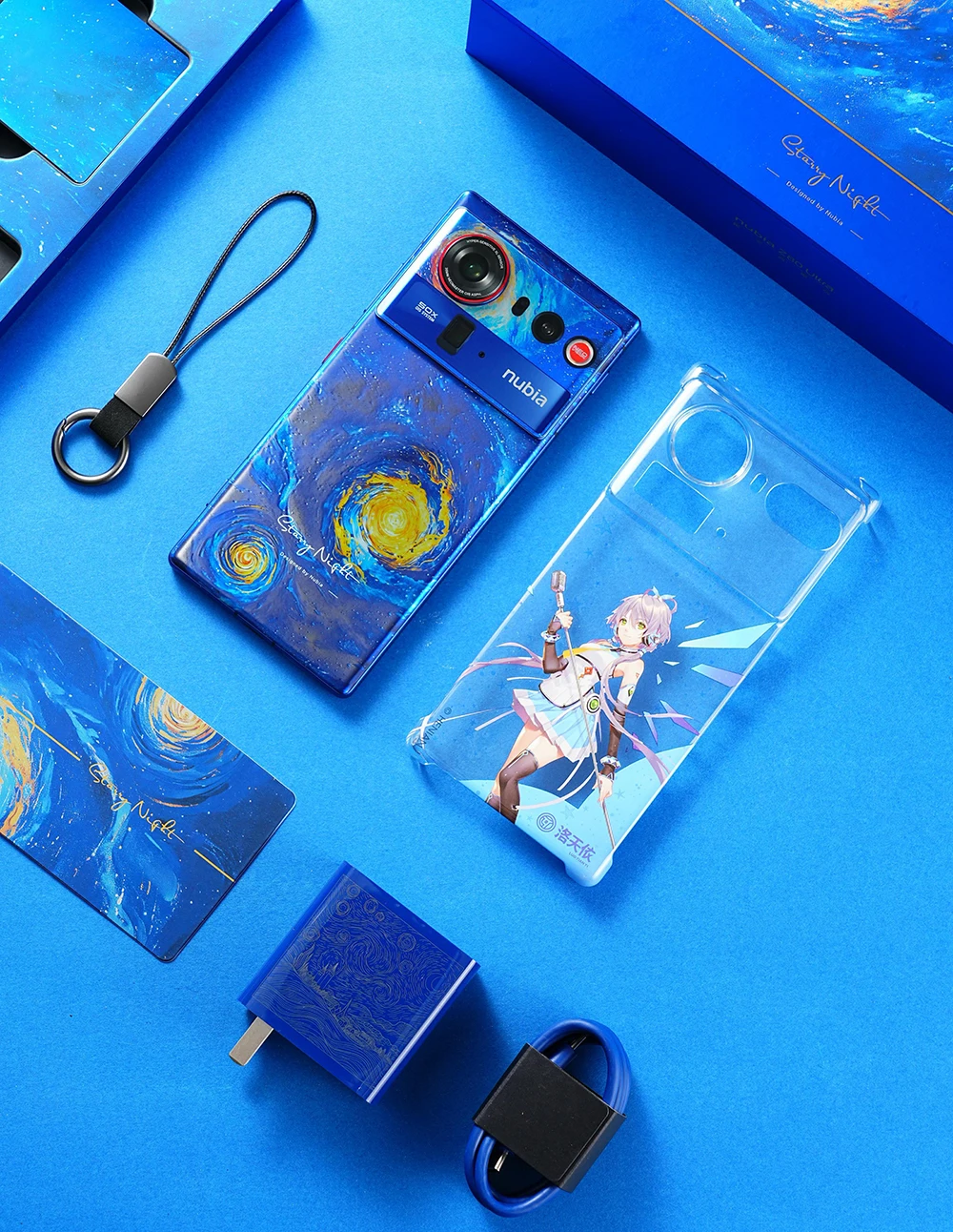 nubia Z80 Ultra Starry Night 本体 Nubia Z80 Ultra Starry Night 6.85'' AMOLED 5G Smartphone - 7200mAh