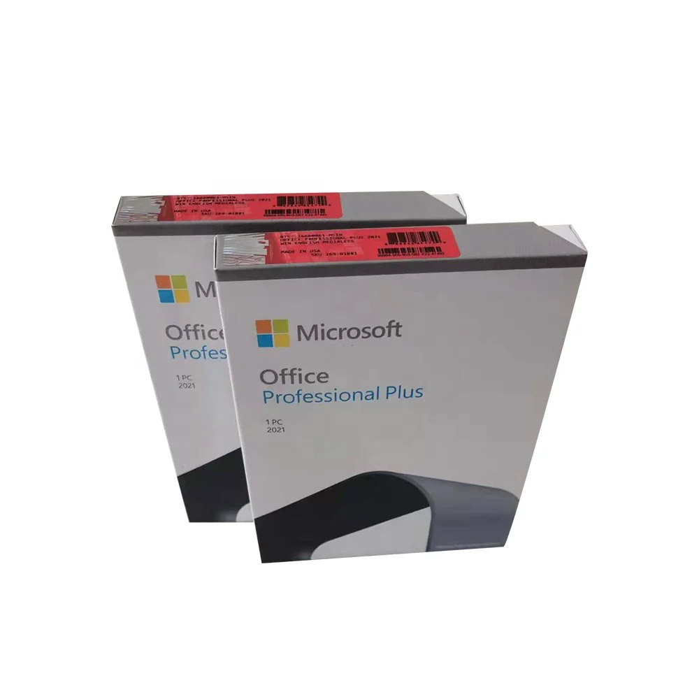 Office 2021 Professional Plus Retail Box (Keycard ) Global Online ...