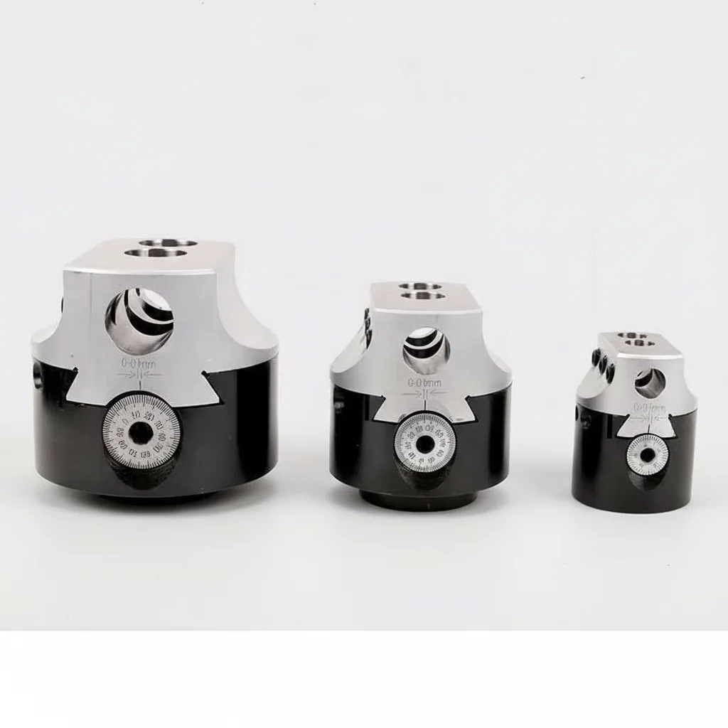 TEBAK High Precision Rough 0.01mm F1-18 Boring Heads Adjustable Milling Machine F1 Metric Size 50mm 75mm 100mm Boring Heads