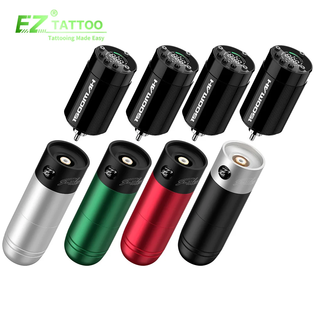 EZ Filter Freedom Tattoo Machine - 1500mah Capacity Pen