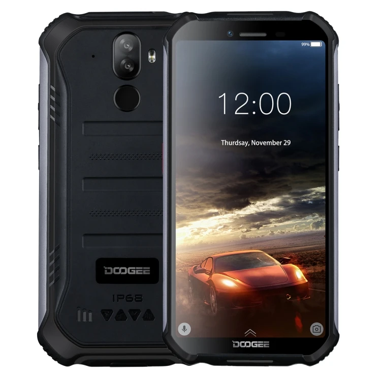 DOOGEE S40 2019 3GB+32GB Rugged Quad Core 5.5 inch 4650mAh 8.0MP Android 9.0