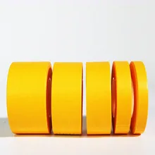 UV Resistant Yellow Custom Painters Tape Automotive Polyester Film Rubber Crepe Paper Masking Adhesive Tape For Spray