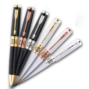 Gift Luxury Office Stationery Signature Business Metal Ball Pen Promotional Customized Logo Printing